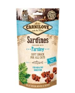 Carnilove Soft Snack Sardines & Peterselie | 50 gram