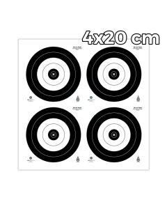 JVD Products Target Face IFAA Field 4x20 cm