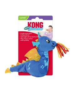 KONG Enchanted Dragon Blauw – Kattenspeelgoed