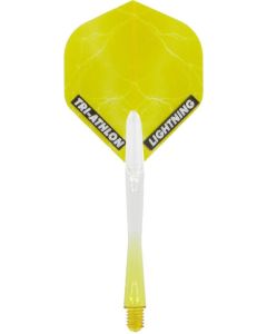 McKicks Thunder & Lightning Flight Shaft Set Yellow