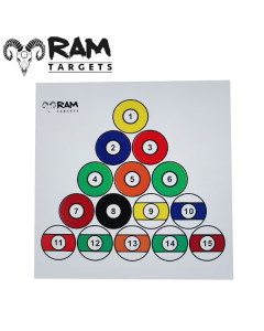 RAM Tactical - shooting cards | Pool 14x14 cm