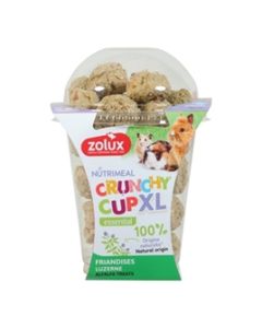 Zolux Nmeal Crunchy Cup XL – Natuurlijk (190 g)
