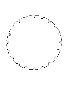 Unicorn Eclipse Ultra Number Ring Horizontal