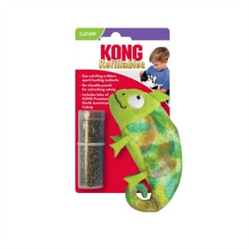 KONG Kameleon Catnip Toy – Hervulbaar & Plezier voor Katten