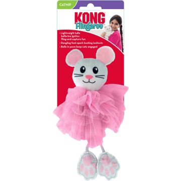 KONG Flingaroo Tutu – Kattenspeelgoed Assorti (18x9,5x4 cm)