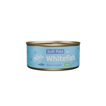 Prins Soft Paté Whitefish – 24 x 70 g Kattenvoer