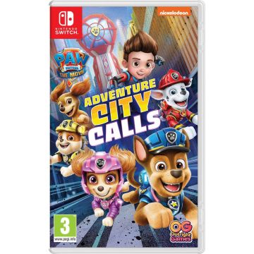 Nintendo Switch PAW Patrol De film Avonturenstad roept op