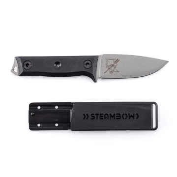 Steambow AR-Series – Knife K2 | Stonewashed, light