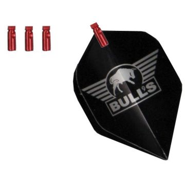 Bull's Flightprotectors Aluminium | Rood