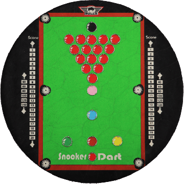 Bull's Game Dartboard Snooker