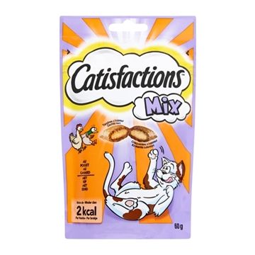 Catisfactions Mix Kip & Eend | 60 gram Kattensnoepjes