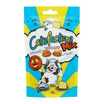 Catisfactions Mix Zalm & Kaas | 60 gram