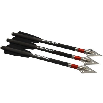 Steambow AR-Series heavy Carbon-Hunting Arrows Set of 3 pcs.