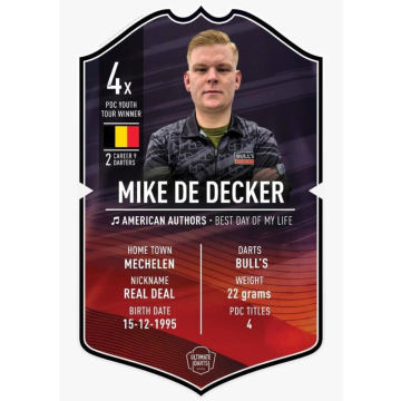 Ultimate Card Mike de Decker | 37x25 cm