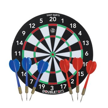 Shot Double Tops Dartboard Game