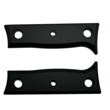 Steambow Scales for knife K1/K2 – aluminum, black anodized