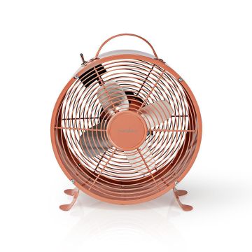 Retro Bureauventilator | Oud Roze