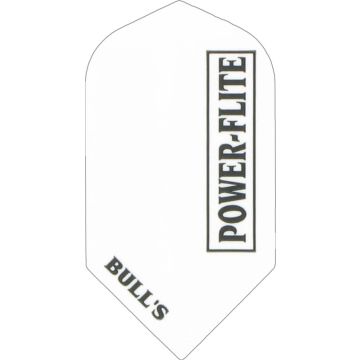 Bull's Powerflite L100 Solid Slim Wit Std.