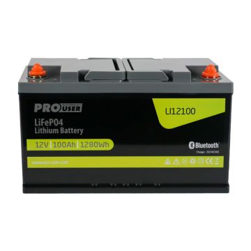 Pro-user 100 Amp Lithium Accu