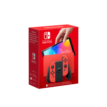 Nintendo Switch – OLED Console Model (Mario Red Edition)