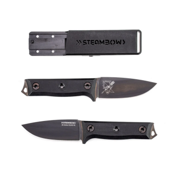 Steambow AR-Series – Knife K2 | Titanium plated, dark