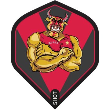 Shot Branded No.2 Michael Smith Bully Boy Red