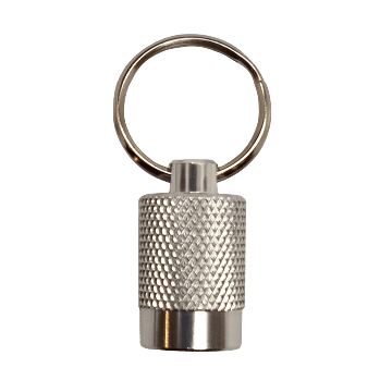 Shot Keyfob Sharpener Aluminium