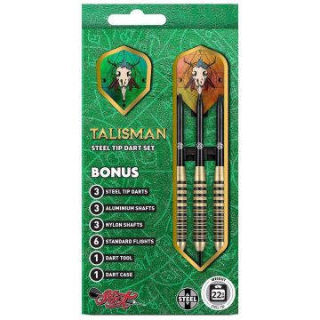 Shot Talisman Steeltip Darts Set 24 gram