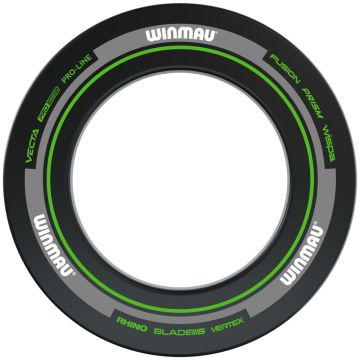 Winmau Advance Black Green Surround