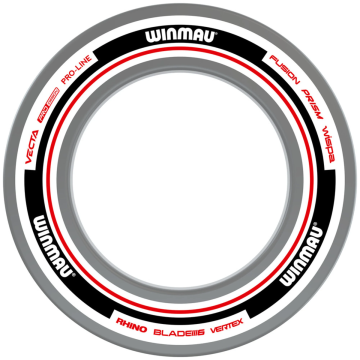 Winmau Advance White Red Surround