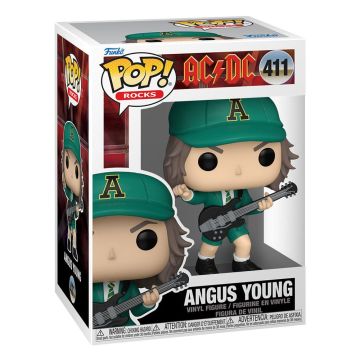 Funko AC/DC POP! Rocks Vinyl Figure Angus Young(Green) 9 cm