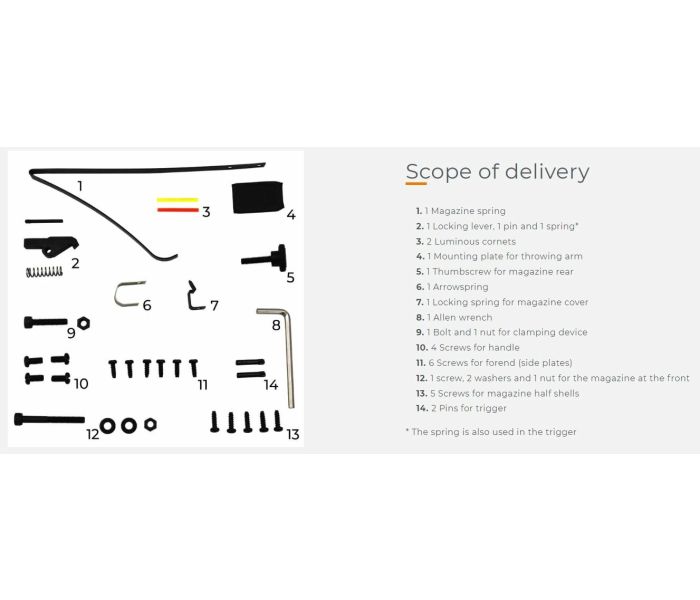 Steambow Spare Parts Kit for Stinger 2