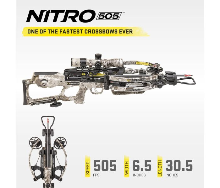 TenPoint Crossbow Compound Package Nitro 505 Veil Alpine