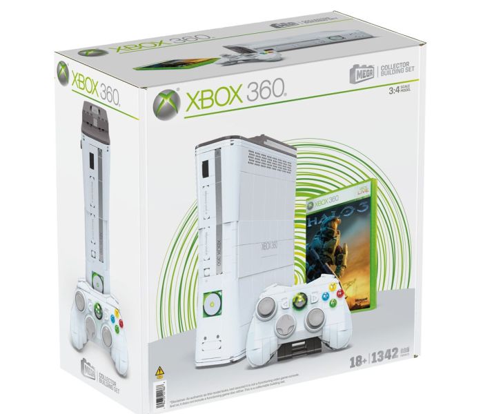 XBOX MEGA Construction Set 3/4 XBOX 360 Console