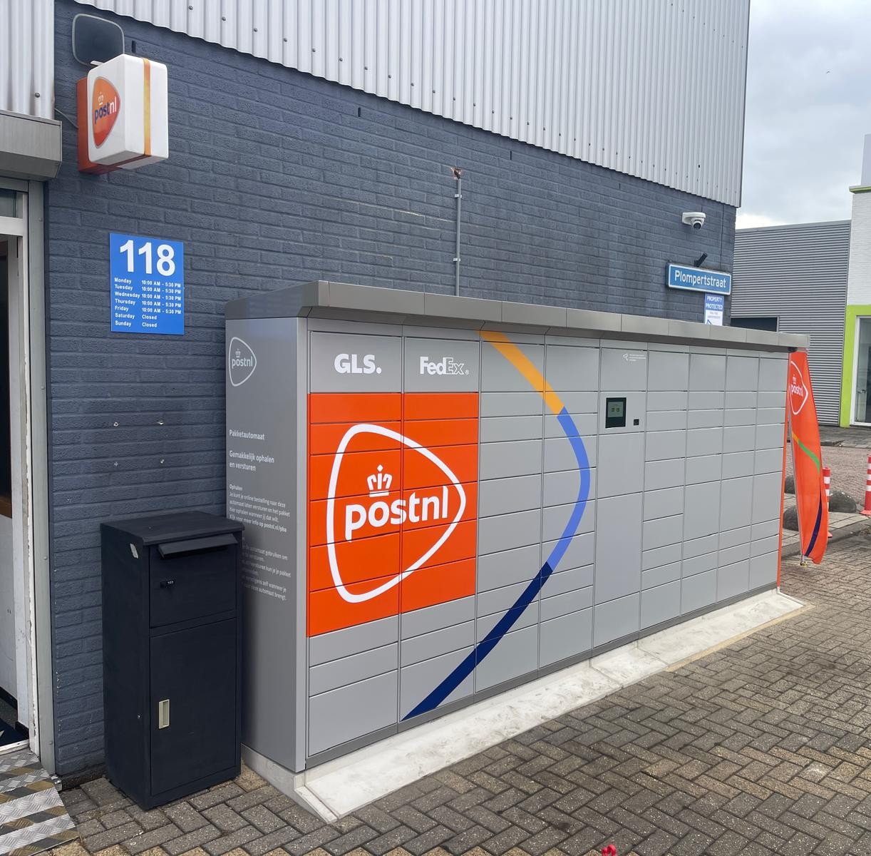 PostNL-kluis nu operationeel in Rotterdam